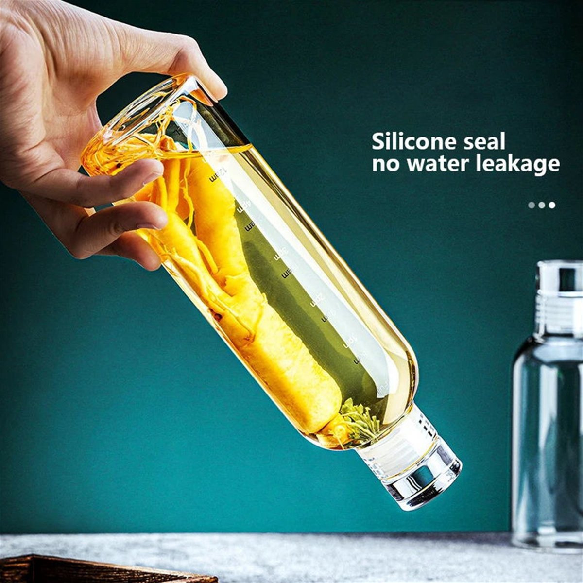 Okay 1000ml Glass Sport Water  - огляд і ціна Outdoor Sport Glass Water Bottle