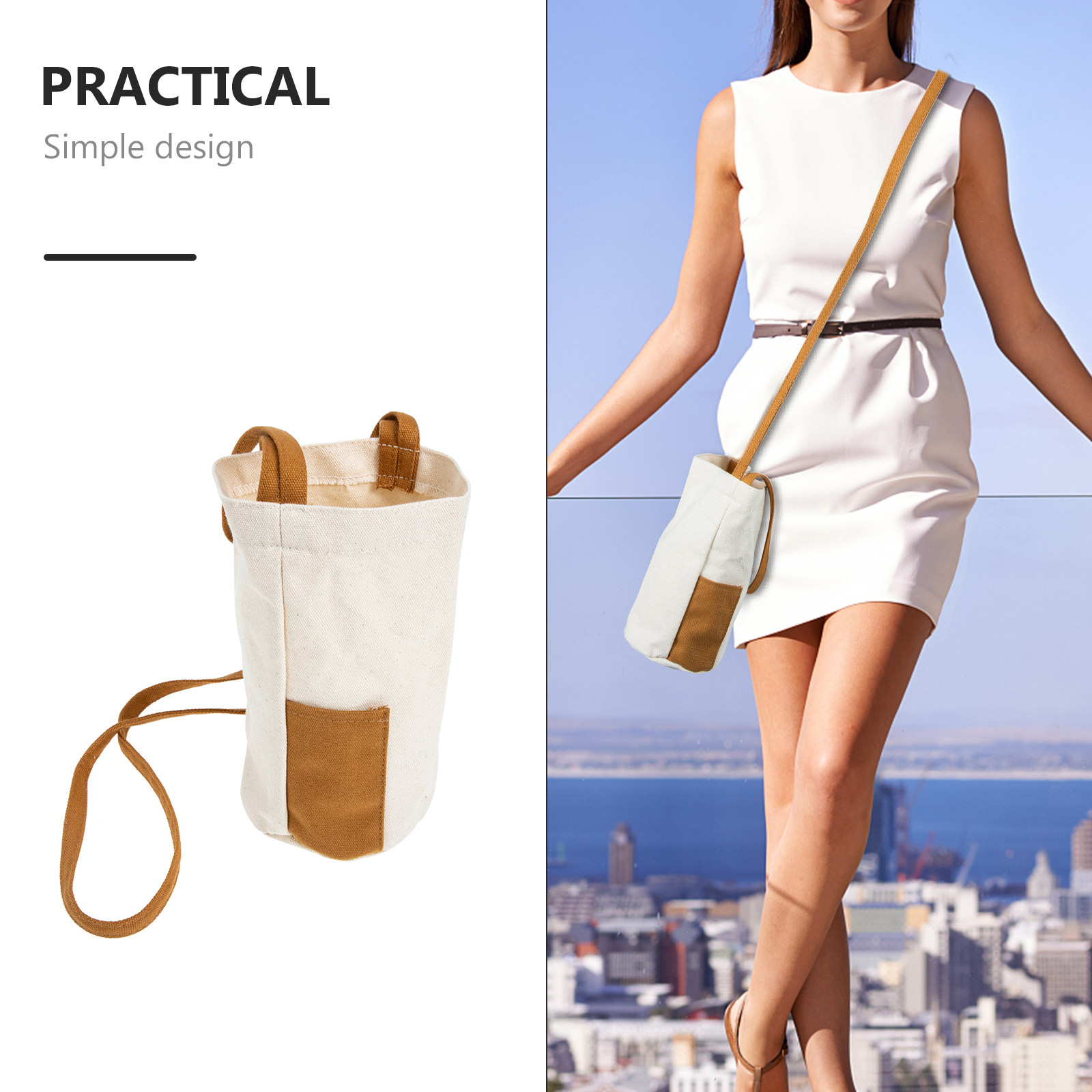 Sport Water Bottle Bag Portabl - огляд і ціна Outdoor Sport Glass Water Bottle
